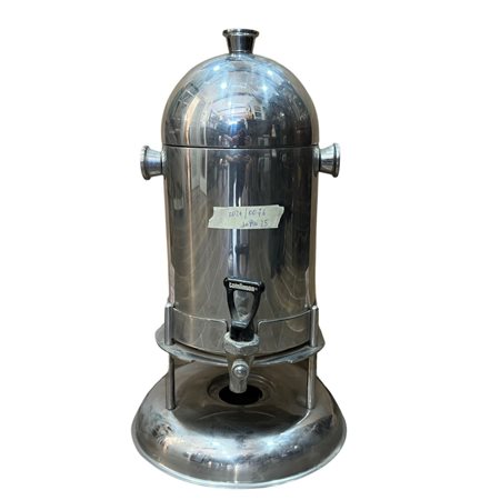 Oggetto decorativo da bar in metallo argentato, periodo XX secolo Dimensioni:...