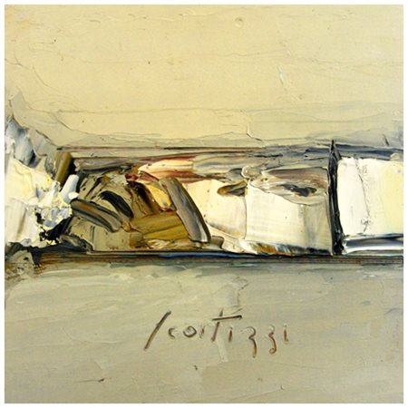 SERGIO SCATIZZI Gragnano 1918 – Firenze 2009 Natura 2003 Olio su tavola 25 x...