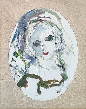 Ernesto Treccani, 'Volto (Ovale)'