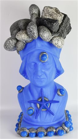 Carlo Rizzetti (1969) EMICRANIE, 2007 materie plastiche, cm 63x40x30 sotto la...