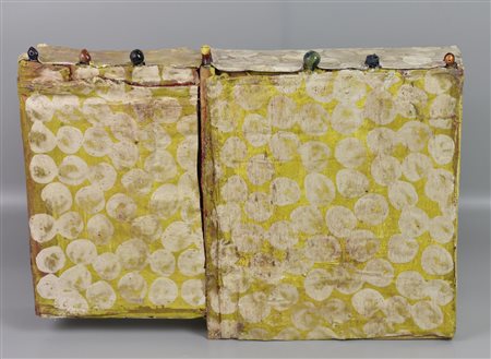 Mirco Marchelli GIARDINO RELIGIOSO, 2009 acrilico, stoffa, ceramica e resina...