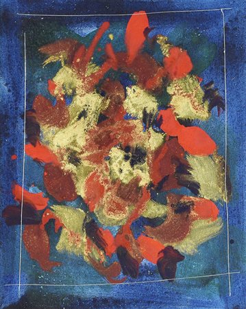 Achille Pace (1923) DANZA SCIAMANA N. 2, 2004 filo e acrilico su tela, cm...