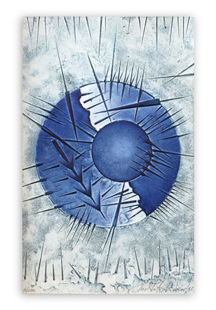 ARNALDO POMODORO (1926) - Impronta solare per BSI, 1998