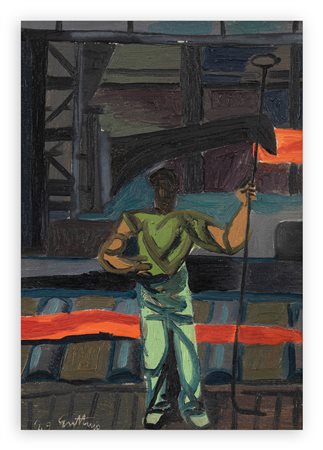 RENATO GUTTUSO (1911-1987) - Senza Titolo, 1949