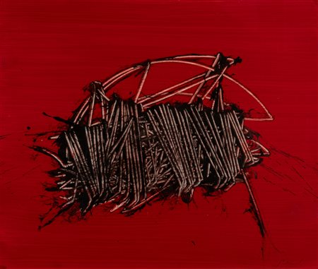 Emilio Scanavino (Genova 1922-Milano 1986)  - Tenuti a forza