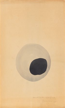 Lucio Fontana (Rosario 1899-Varese 1968)  - Ambiente Spaziale, 1948