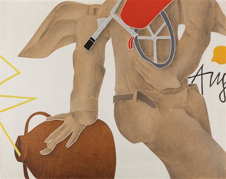 Emilio Tadini (Milano 1927-2002)  - Angelus Novus, 1978