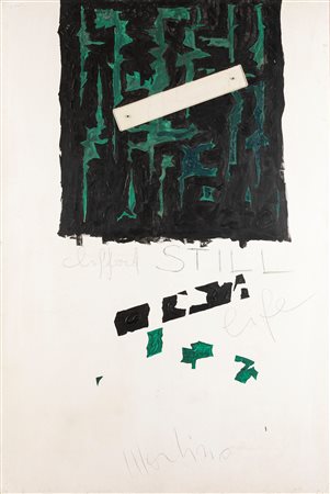 Aldo Mondino (Torino 1938-2005)  - Clifford Still life, 1966