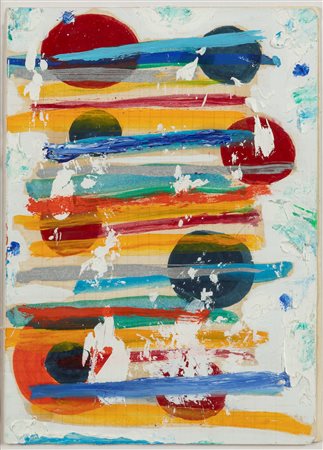 Nicola De Maria (Foglianise 1954)  - Lotto di 02 opere su carta: a. (recto) ; b. (verso)