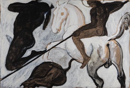 Salvatore Garau (Santa Giusta 1953)  - Senza titolo, 1983