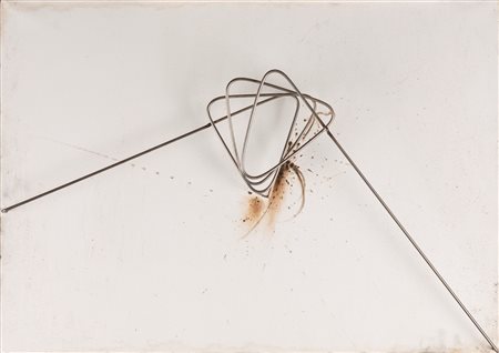 Marco Abisso (Milano 1980)  - Senza titolo n.3 SERIE METAL ON CANVAS, 2014