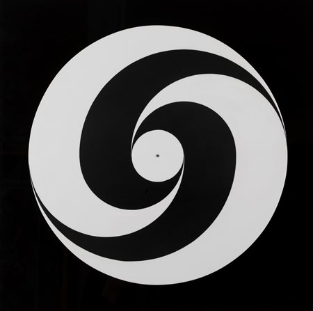 Marina Apollonio (Trieste 1940)  - Dinamica circolare 9 BN, 1969