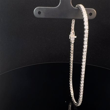 Braccialetto tennis in oro 18k 7.26 gr