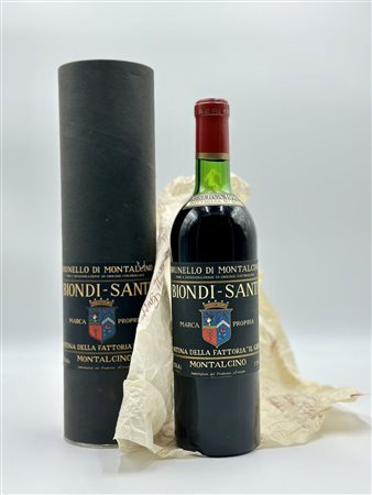  
Biondi Santi, Brunello di Montalcino Riserva, 1970 1970
Italia-Toscana 0,75