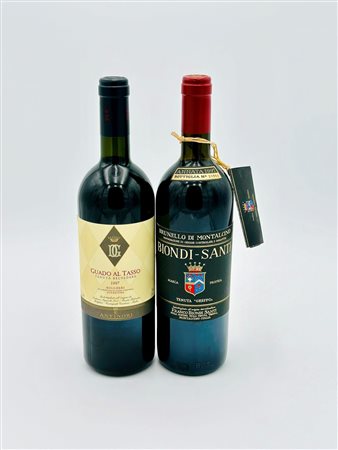  
Biondi Santi, Brunello di Montalcino - Marchesi Antinori, Guado al Tasso, 1997 1997
Italia-Toscana 0,75