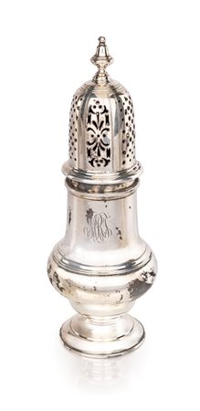 Spargizucchero Londra 1932 dalla caratteristica forma a balaustro,...