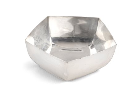Vaschetta in argento sterling, Petochi, Roma di forma pentagonale cm...
