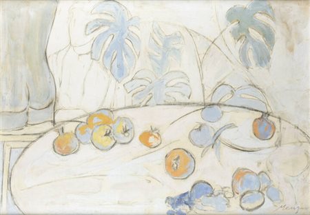 FRANCESCO MENZIO<BR>Tempio Pausania (SS) 1899 - 1979 Torino<BR>"Natura morta"