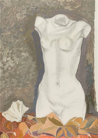 FRANCESCO MENZIO<BR>Tempio Pausania (SS) 1899 - 1979 Torino<BR>"Busto" 1970