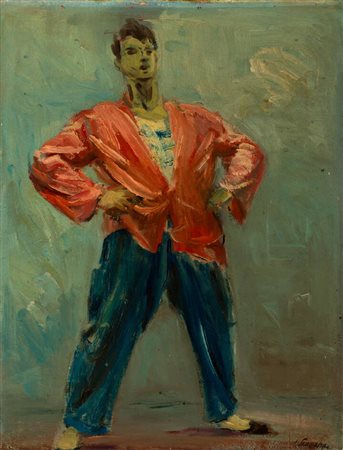 LUIGI SPAZZAPAN<BR>Gradisca d'Isonzo (GO) 1889 - 1958 Torino<BR>"Peso piuma"  1939