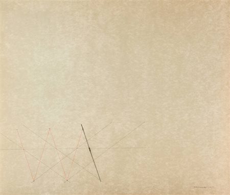 GILBERTO ZORIO<BR>Andorno Micca (BI) 1944<BR>"Evvai (da G. Anselmo 1968/1969)" 1973