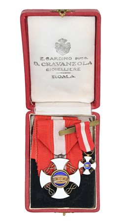 Croce da Cavaliere dell'Ordine della Corona d'Italia - Regno d'Italia...