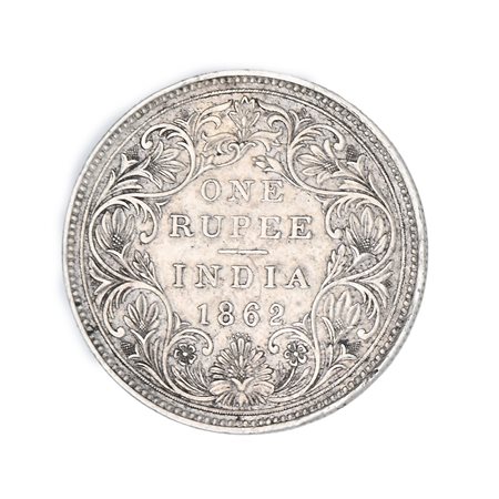 1 Rupia Regina Vittoria India 1862
