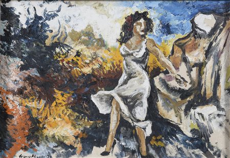 DIPINTO DI FRANCO MURER, 1979