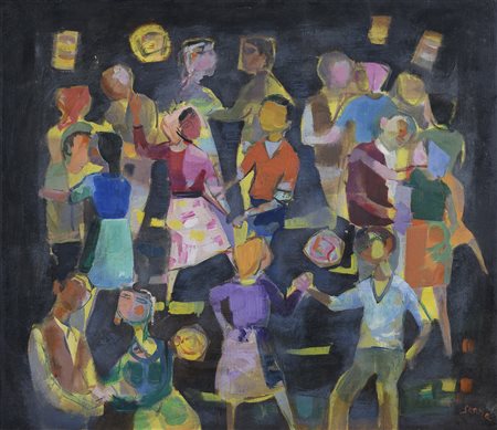 DIPINTO FESTA DI MANLIO SARRA