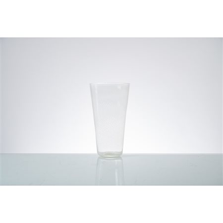 CARLO SCARPA, Vaso modello "3605" in vetro