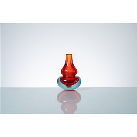 FLAVIO POLI, Vaso in vetro