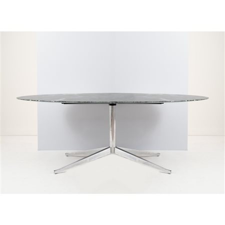 FLORENCE KNOLL, Tavolo da pranzo modello “2480 Oval 96”