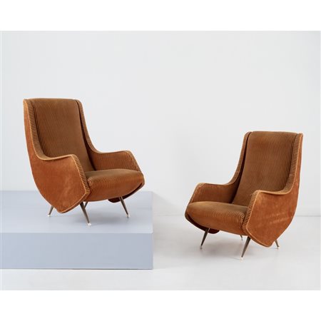 ALDO MORBELLI, Coppia di poltrone