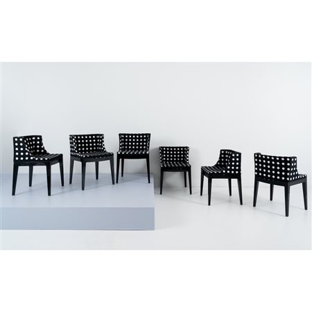 PHILIPPE STARCK, Sei poltrone modello “Mademoiselle”