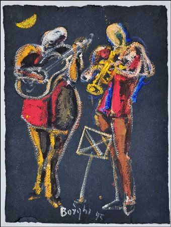 BORGHI ALFONSO Campegine 1944 "I musici"