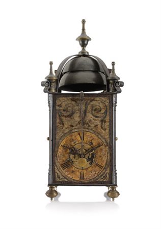 OROLOGIO DA MURO PENDOLA A LANTERNA, FINE XVII SECOLO - INIZIO XVIII SECOLO,...