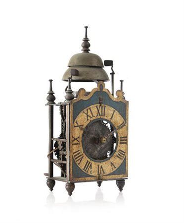 OROLOGIO DA MURO PENDOLA A LANTERNA, FINE XVII SECOLO - INIZIO XVIII SECOLO,...