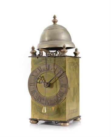 OROLOGIO DA MURO PENDOLA A LANTERNA, FINE XVII SECOLO - INIZIO XVIII SECOLO,...