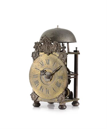 OROLOGIO DA MURO PENDOLA A LANTERNA, FINE XVII SECOLO - INIZIO XVIII SECOLO,...