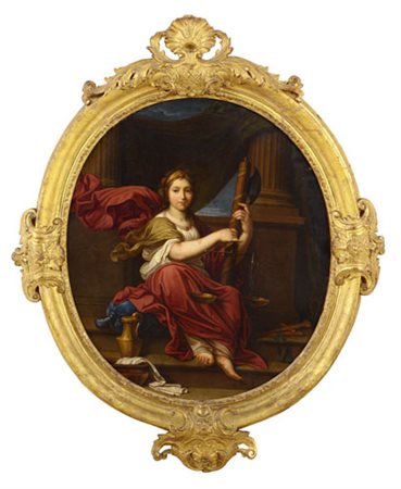 MIGNARD PIERRE Troyes 17/11/1612 - Parigi 13/05/1695(cerchia di)Allegoria...