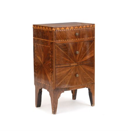 MOBILE DEL XVIII SECOLO MOBILETTO LUIGI XVI INTARSIATO, FINE XVIII SECOLO,...