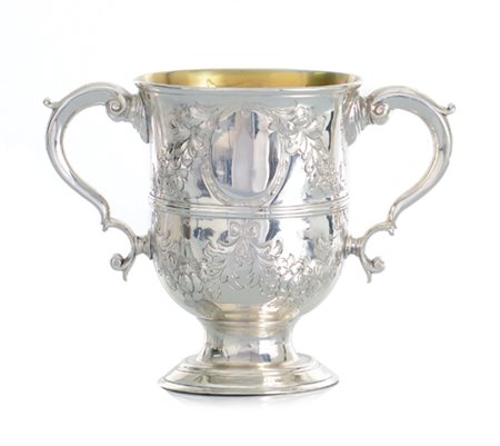 ARGENTI D'EPOCA COPPA GIORGIO III IN ARGENTO, LONDRA, 1763, ARGENTIERE...