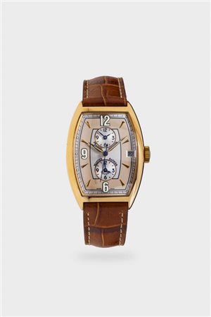 FRANCK MULLER<BR>Mod. “Master Banker Havana”, ref.5850MBHV, anno 2010 circa