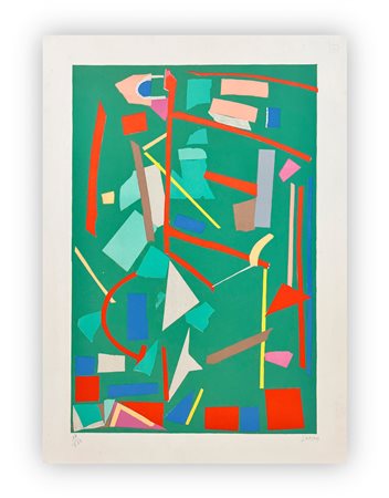 ANDRÉ LANSKOY (1902-1976) - Senza Titolo, 1974