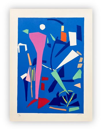 ANDRÉ LANSKOY (1902-1976) - Senza Titolo, 1974