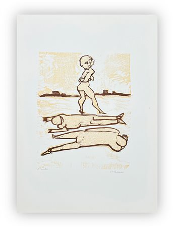 MINO MACCARI (1898-1989) - Senza Titolo