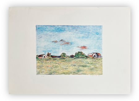 GIOVANNI OMICCIOLI (1901-1975) - Senza Titolo, 1971
