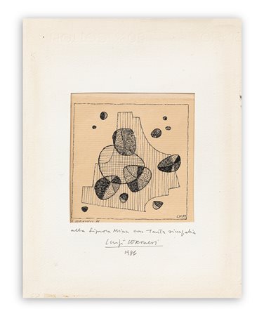 LUIGI VERONESI (1908-1998) - Senza Titolo, 1971