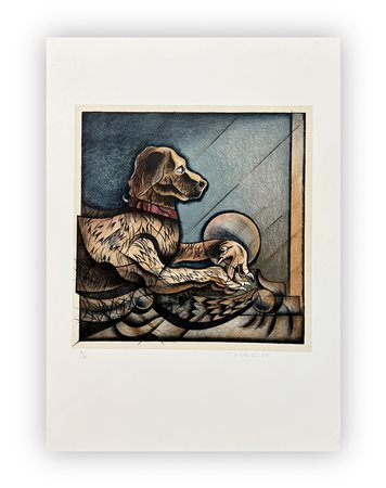 FLORIANO BODINI (1933-2005) - Senza Titolo, 1987