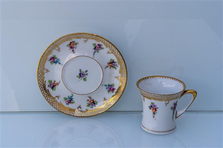 Tazzina e piattino "Vecchia Vienna"    